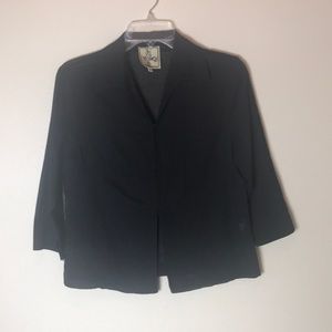 Black Blouse that has hooks to close